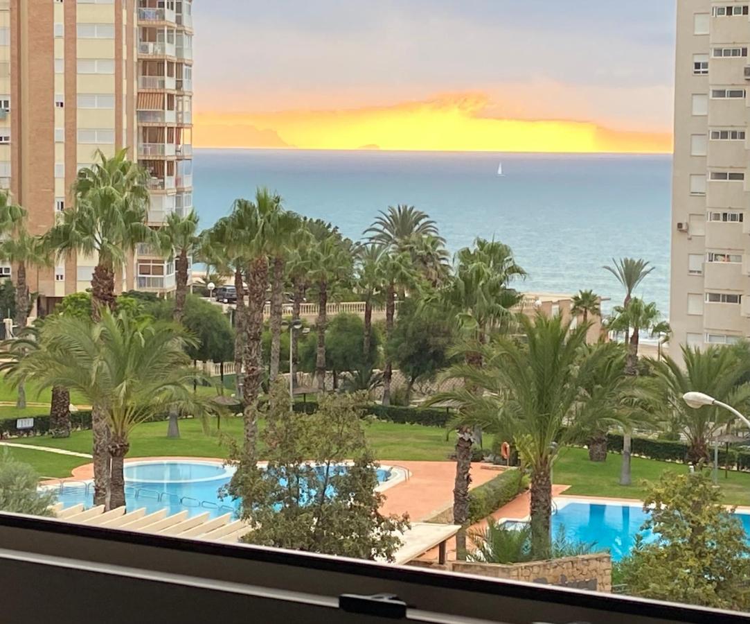 Alicante Apartamento En La Playa Muchavista-San Juan - Marluma Frente Al Mar La Venteta Esterno foto